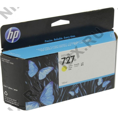 Картридж HP B3P21A (№727) Yellow для HP DesignJet T920/1500/2500