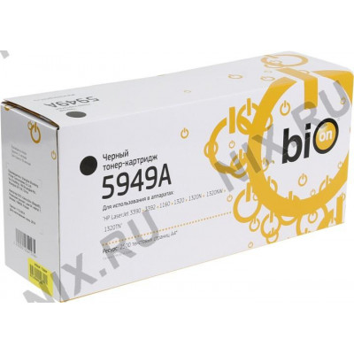 Картридж Bion (BCR-)Q5949A/PT5949A для HP LJ 1160/1320/3390/3392
