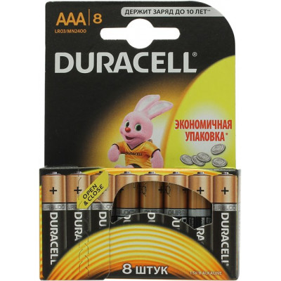 Duracell MN2400-8 (LR03) Size