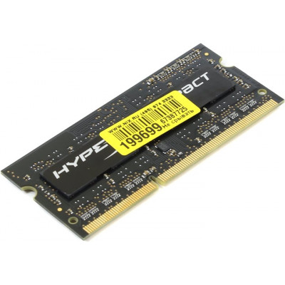 Kingston HyperX HX316LS9IB/4 DDR3 SODIMM 4Gb PC3-12800 CL9 (for NoteBook)
