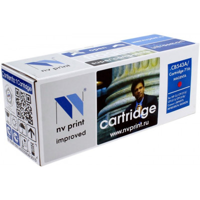 Картридж NV-Print аналог CB543A/Cartridge716 Magenta для HP LJ CM1312/CP1215/1515/1518, Canon MF8030CN/8050CN