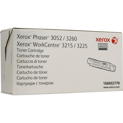 Тонер-картридж XEROX 106R02778 для Phaser 3052/3260, WorkCentre 3215/3225
