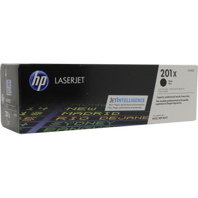 Картридж HP CF400X (№201X) Black для HP LaserJet Pro M252, MFP M277 (повышенной ёмкости)