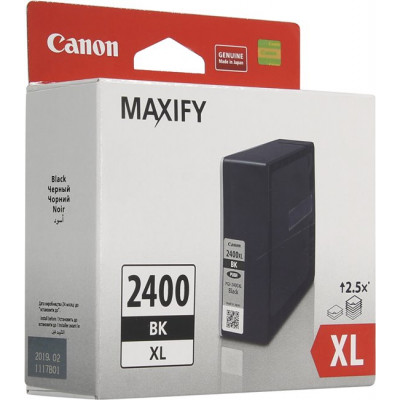 Чернильница Canon PGI-2400XLBK Black для MAXIFY iB4040/4140, MB5040/5140/5340/5440