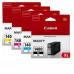 Чернильницы Canon Multipack PGI-1400XL BK/C/M/Y для MAXIFY MB2040/2140/2340/2740