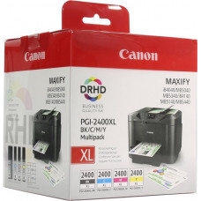 Чернильница Canon PGI-2400XL BK/C/M/Y Multipack для MAXIFY iB4040/4140, MB5040/5340/5140/5440