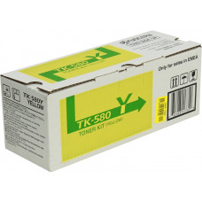 Тонер-картридж Kyocera TK-580Y Yellow для FS-C5150DN, P6021CDN