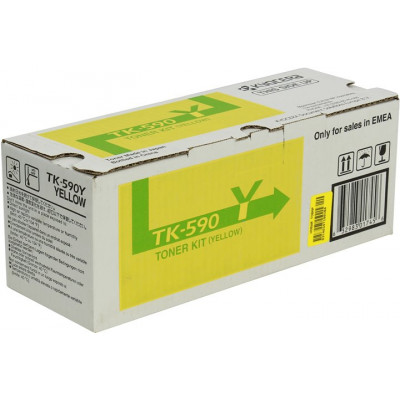 Тонер-картридж Kyocera TK-590Y Yellow для FS-2026/2126/2526/5250, M602/M6226/P6026