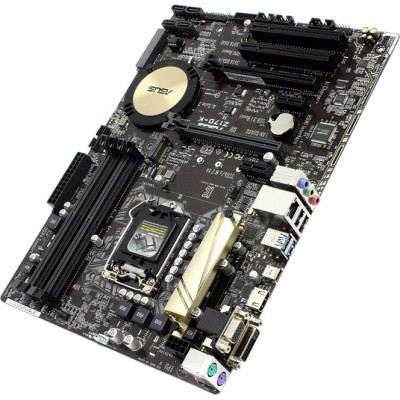 ASUS Z170-K (RTL) LGA1151 Z170 2xPCI-E Dsub+DVI+HDMI GbLAN SATA RAID ATX 4DDR4