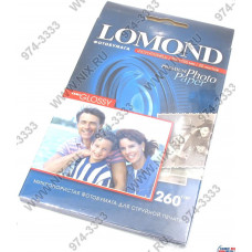 LOMOND 1103302 (10x15см, 20 листов, 260 г/м2) бумага фото полуглянец