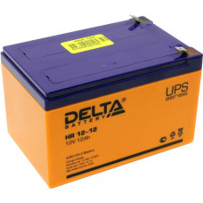 Аккумулятор Delta HR 12-12 (12V, 12Ah) для UPS