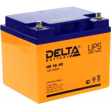 Аккумулятор Delta HR 12-40 (12V, 45Ah) для UPS