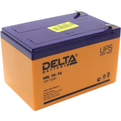 Аккумулятор Delta HRL 12-12(X) (12V, 12Ah) для UPS