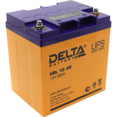 Аккумулятор Delta HRL 12-26(X) (12V, 28Ah) для UPS