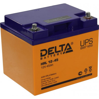 Аккумулятор Delta HRL 12-45(X) (12V, 45Ah) для UPS