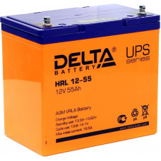 Аккумулятор Delta HRL 12-55(X) (12V, 55Ah) для UPS