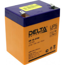Аккумулятор Delta HR 12-21W (12V, 5Ah) для UPS