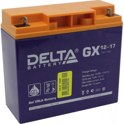 Аккумулятор Delta GX 12-17 (12V, 17Ah) для UPS