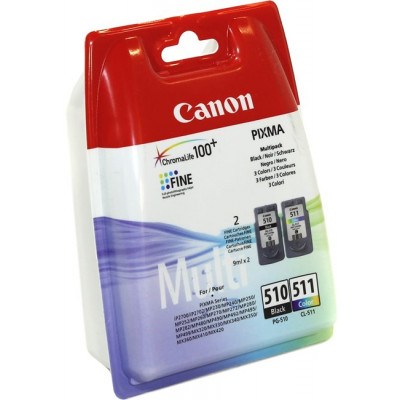 Картридж Canon PG-510+CL-511 Black+Color для PIXMA MP240/260/480, MX320/330