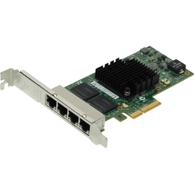 Intel I350T4V2BLK Ethernet Server Adapter I350-T4 V2 (OEM) PCI-Ex4 (4UTP 1000Mbps)