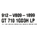 1Gb PCI-E DDR3 MSI GT710 1GD3H LP (RTL) D-Sub+DVI+HDMI GeForce GT710
