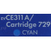 Картридж NV-Print CE311A/Cartridge 729 Cyan для HP CP1025/LBP7010C