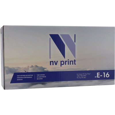 Картридж NV-Print аналог E-16 для копиров Canon FC/PC
