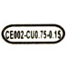 VCOM CE002-CU0.75-0.15м Кабель UPS - устройство 220V (Розетка Euro-- IEC-320-C14) 0.15м