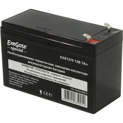 Аккумулятор Exegate Special EXS1270/DT1207 (12V, 7Ah) ES252436RUS