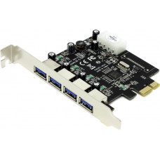 STLab U-1270 (RTL) PCI-Ex1, USB3.0, 4 port-ext