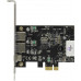 STLab U-1340 (RTL) PCI-Ex1, USB3.0, 2 port-ext, USB-C 1port-ext