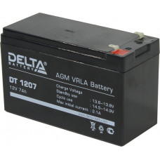 Аккумулятор Delta DT 1207 (12V, 7Ah) для слаботочных систем