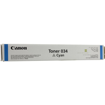 Тонер Canon 034 Cyan для iR C1225, MF810C/820C