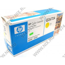 Картридж HP Q2672A (№309A) Yellow для HP COLOR LJ 3500/3550 серии