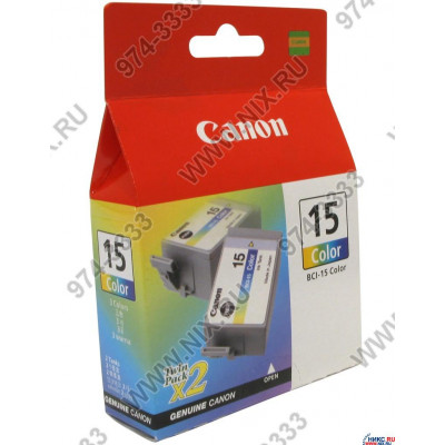 Чернильница Canon BCI-15 COLOR (twin pack) для i70/80