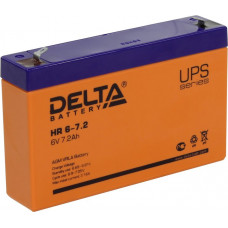 Аккумулятор Delta HR 6-7.2 (6V, 7.2Ah) для UPS