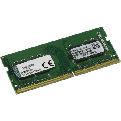 Kingston KVR21S15S8/8 DDR4 SODIMM 8Gb PC4-17000 CL15 (for NoteBook)