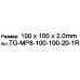 Thermal Grizzly Minus Pad 8 TG-MP8-100-100-20-1R Термопрокладка 100x100x2мм