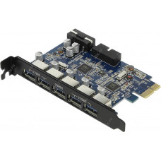 Orico PVU3-5O2I (RTL) PCI-Ex1, USB3.0, 5port-ext