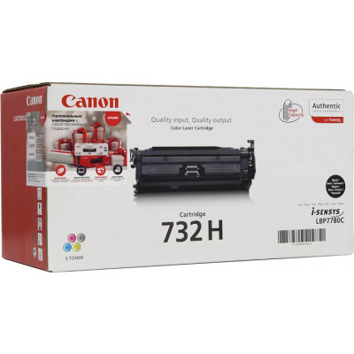 Тонер-картридж Canon 732H Black для LBP7780Cx