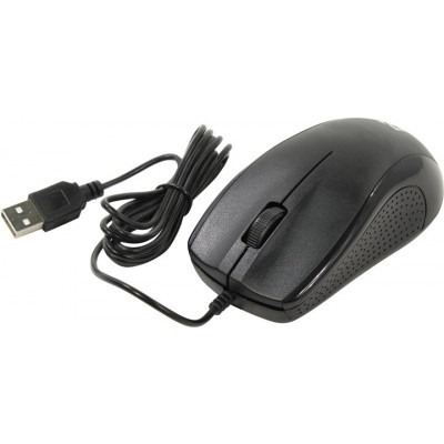 Defender Optical Mouse Optimum MB-160 Black (RTL) USB 3btn+Roll 52160