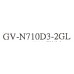 2Gb PCI-E DDR3 GIGABYTE GV-N710D3-2GL Rev2.0 (RTL) D-Sub+DVI+HDMI GeForce GT710