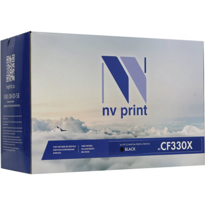 Картридж NV-Print аналог CF330X Black для LJ Enterprise M651