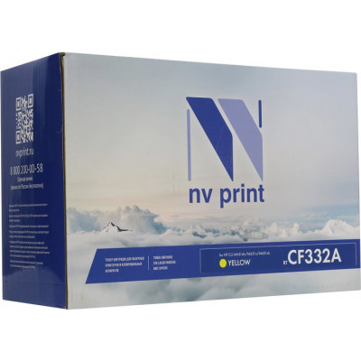 Картридж NV-Print аналог CF332A Yellow для LJ Enterprise M651