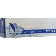 Картридж NV-Print аналог CF381A Cyan HP Color LaserJet Pro MFP M476