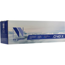 Картридж NV-Print аналог CF401X Cyan для HP LaserJet Pro M252, MFP M277