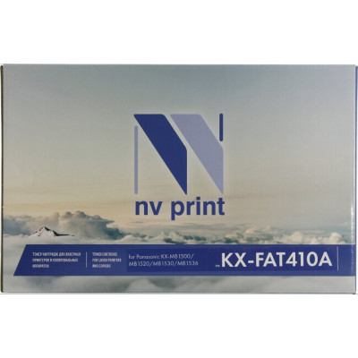 Картридж NV-Print аналог KX-FAT410A для Panasonic KX-MB1500/MB1520/MB1530/MB1536