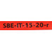 SmartBuy SBE-IT-15-20-r Изолента ПВХ (красная, 15x0.13мм, 20м)