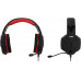 Наушники с микрофоном SVEN AP-G988MV Black-Red (шнур 1.2м, с регулятором громкости)
