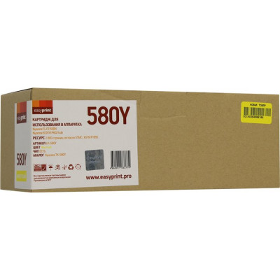 Картридж EasyPrint LK-580Y Yellow для Kyocera FS-C5150DN/P6021CDN